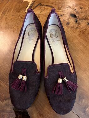 Vero Cuoio Burgundy Tassel Loafers